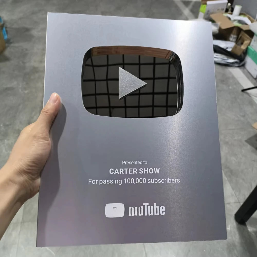 100K YouTube Play Button