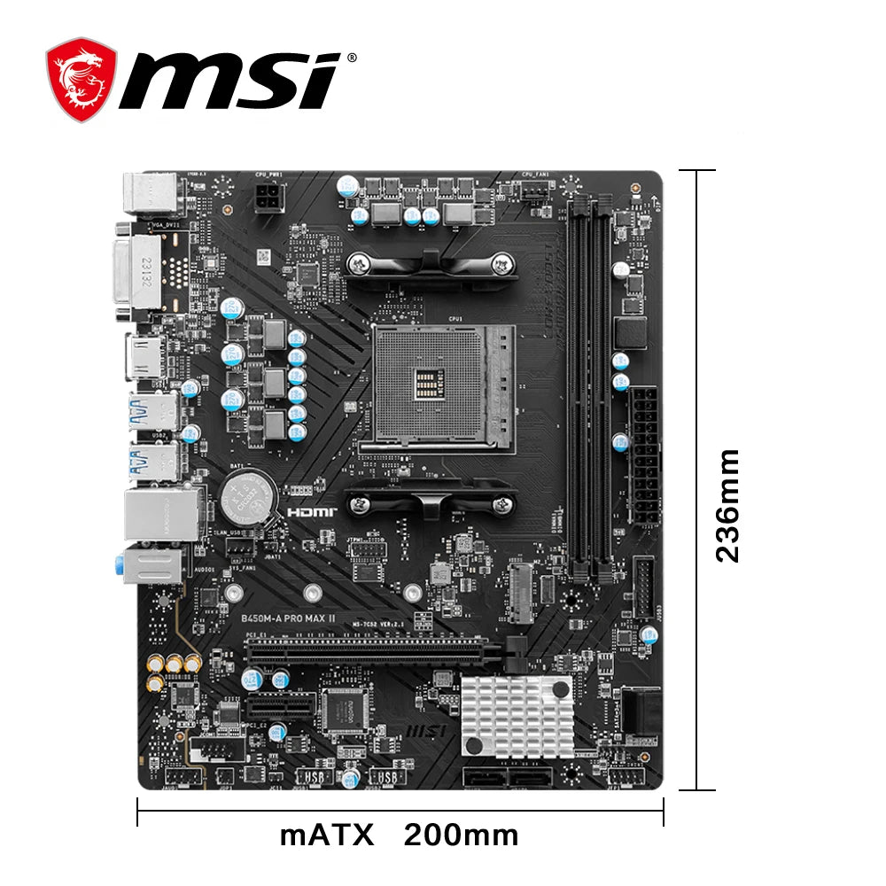 MSI AMD Motherboard Dual-channel