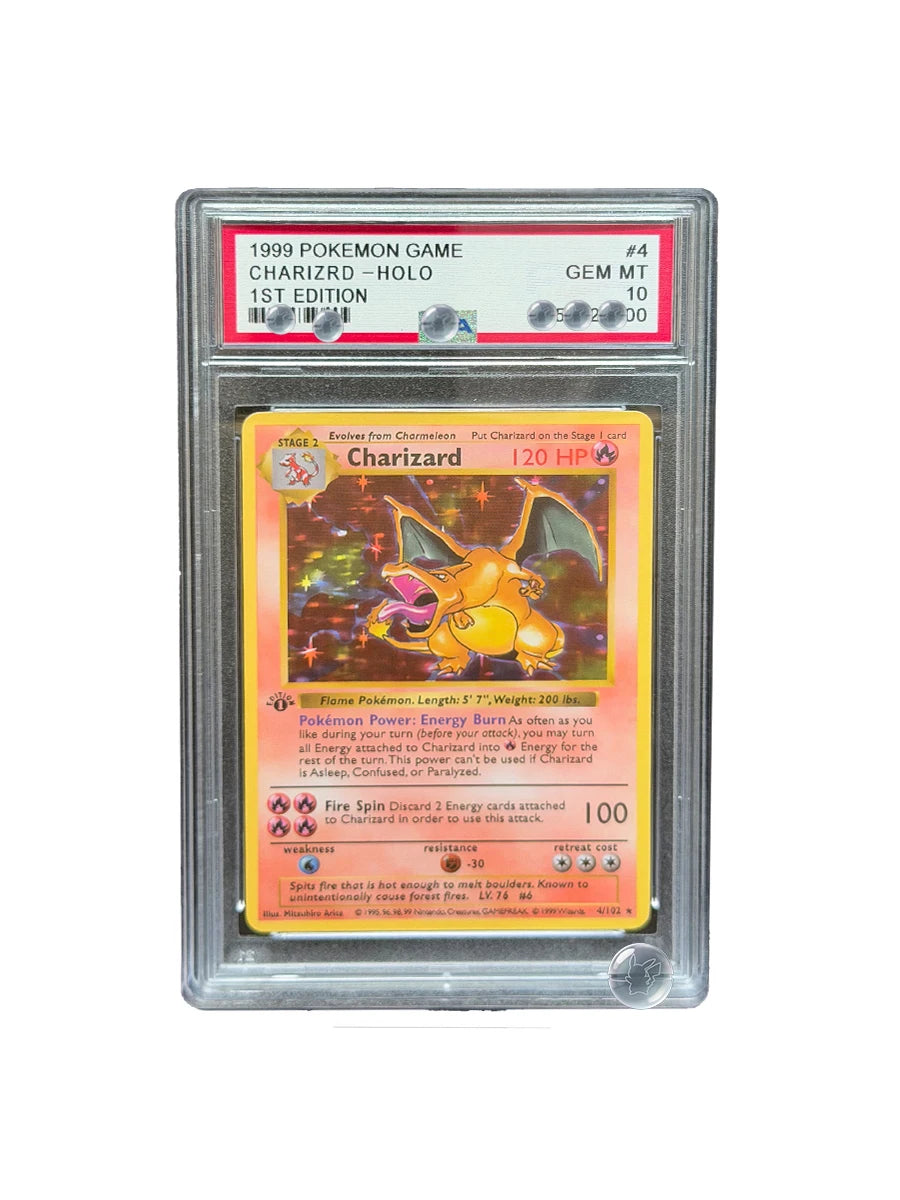 1999 POKEMON GAMECHARIZRD 1ST EDITIONI