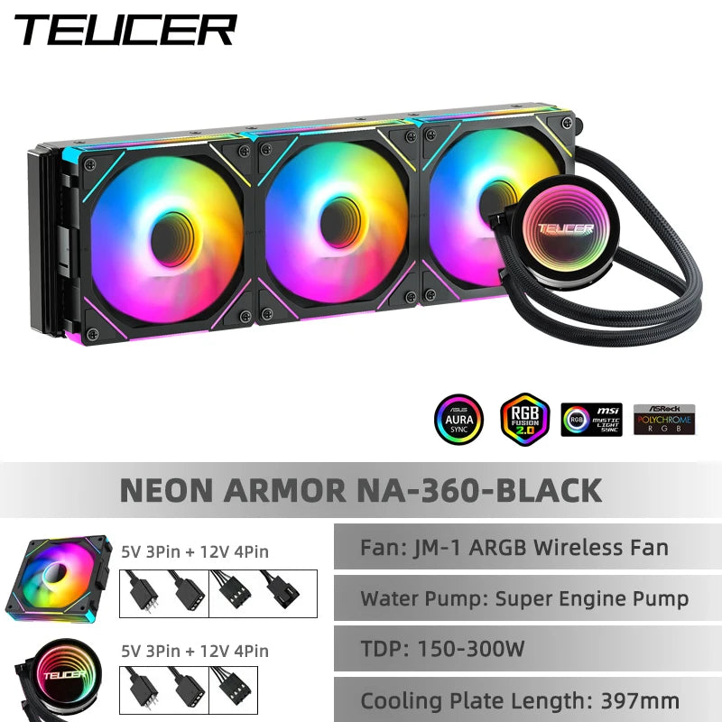 Motherboard CPU Liquid Cooling Cooler