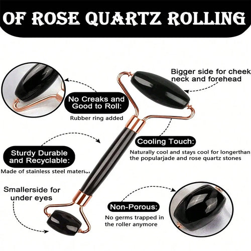 1/2/3pcs Ice Face Roller Facial Skincare Ice Roller Set,Facial Roller GuaSha FaceTool Set,Face Massage Roller Lifting Contouring