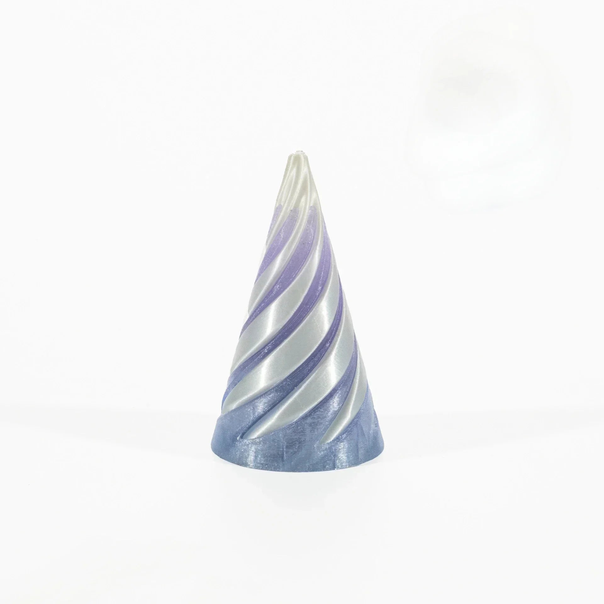 3D Printed Spiral Cone Pyramid