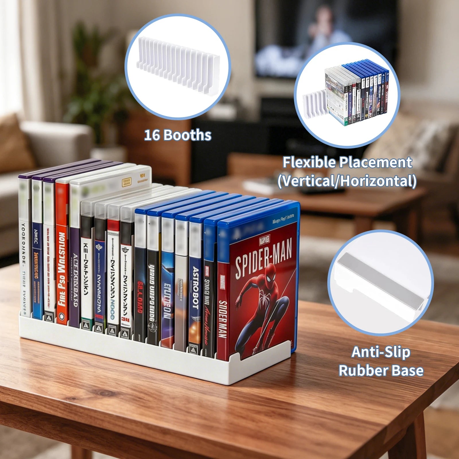Video Game Storage Stand Tower