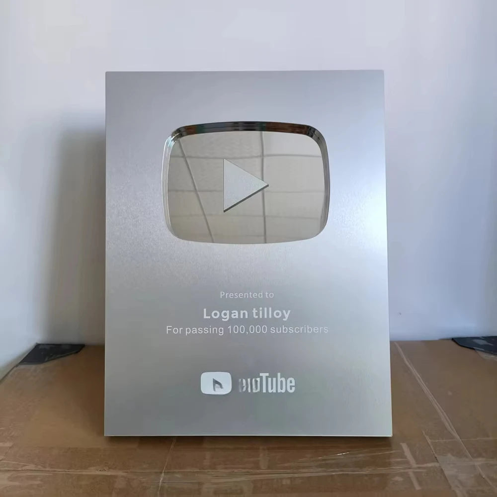 100K YouTube Play Button
