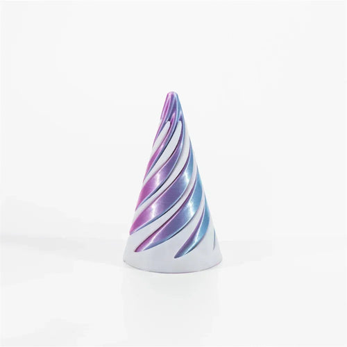 3D Printed Spiral Cone Pyramid