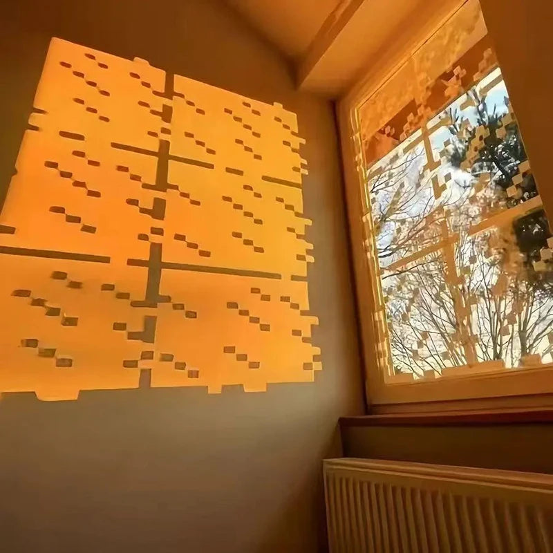 Minecraft window decoration