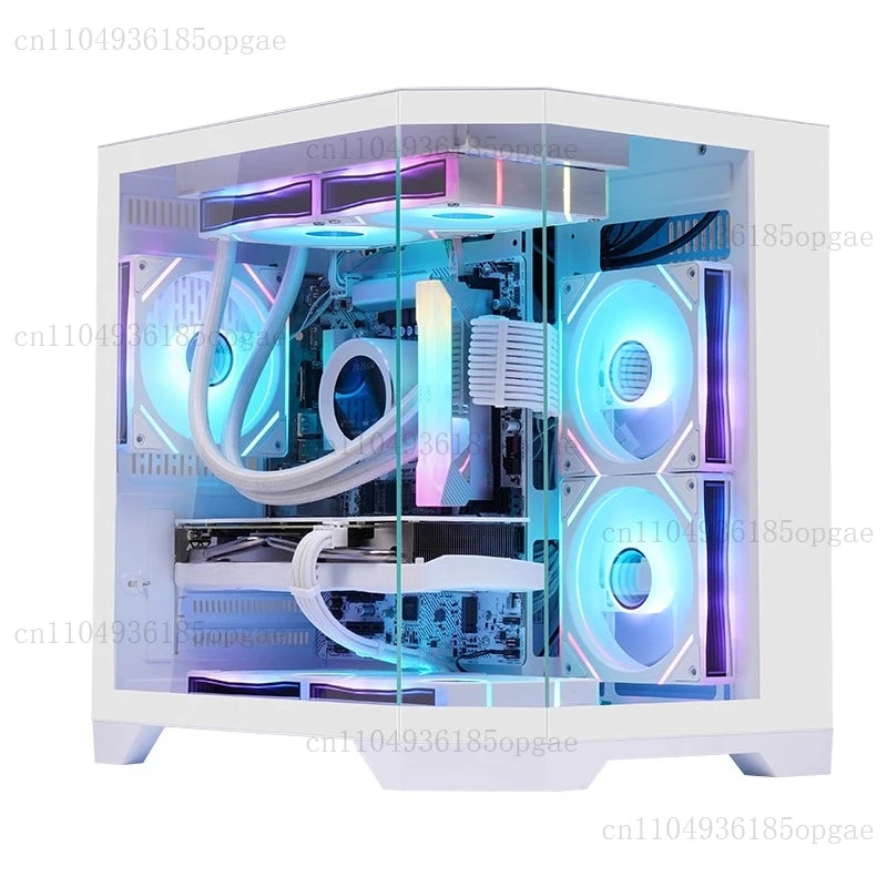 White computer case