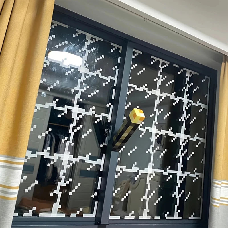Minecraft window decoration