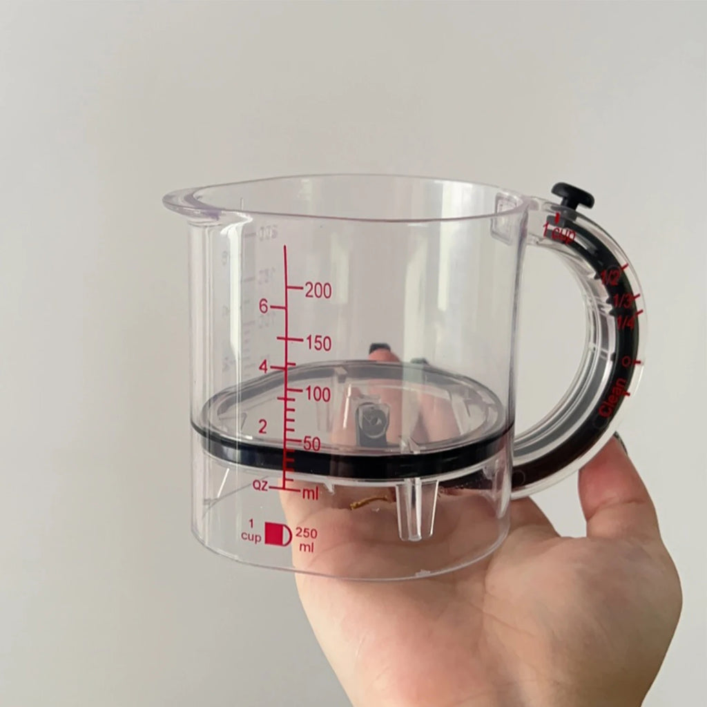 New Adjustable Multi-Functional Measuring Cup with Scraper-Style Seal Base Cooking Kitchen Cube Cups for Precision Cooking