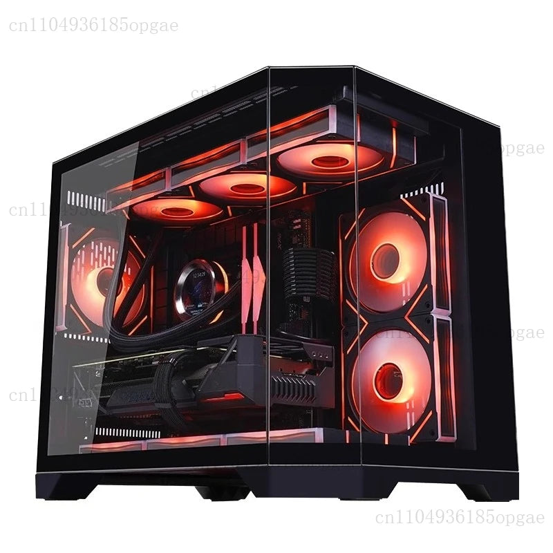 White computer case
