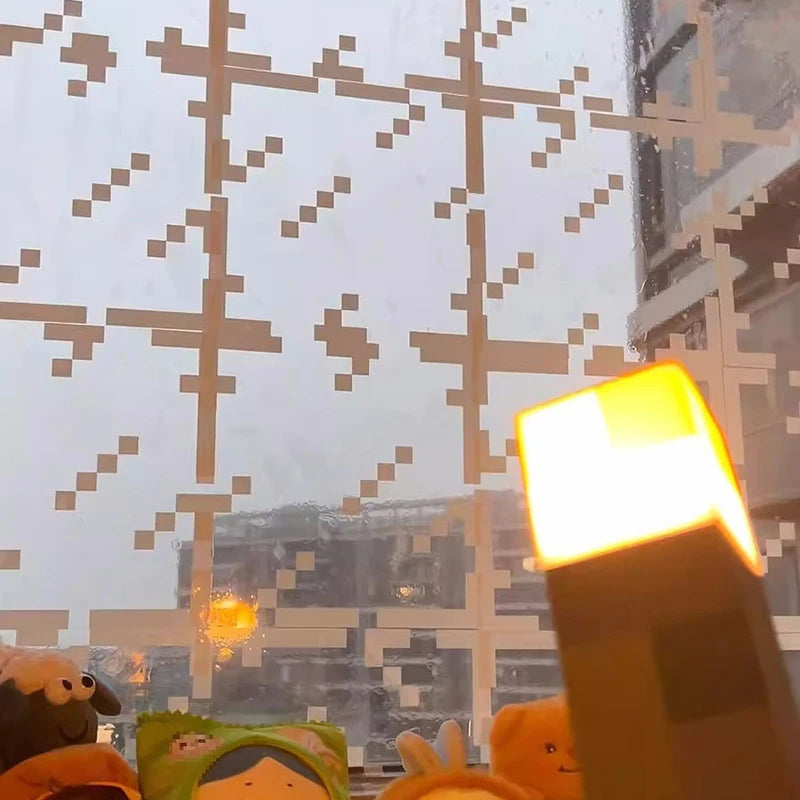 Minecraft window decoration