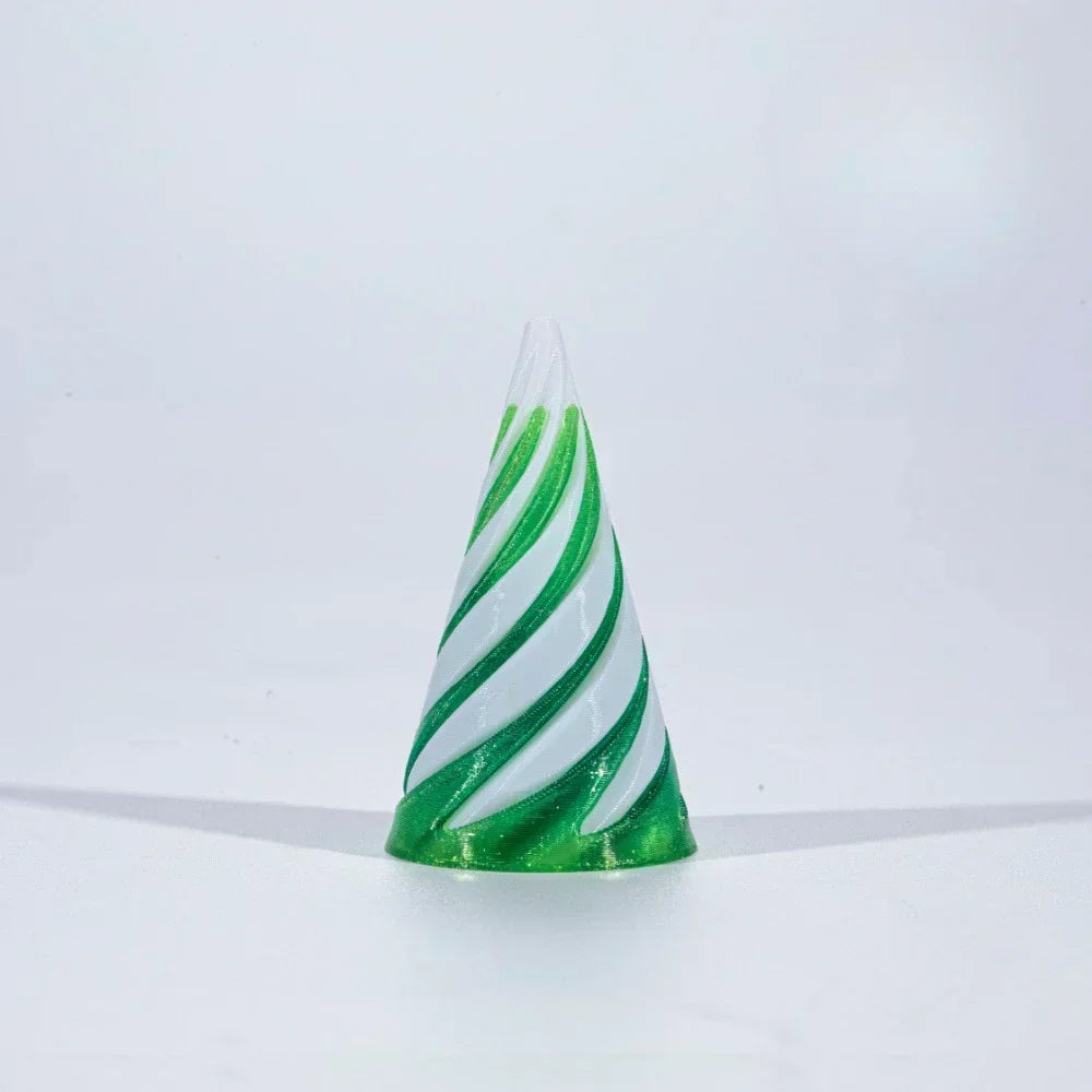 3D Printed Spiral Cone Pyramid