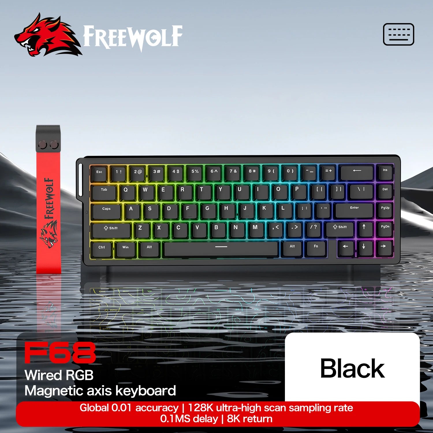 ATTACK SHARK X68HE